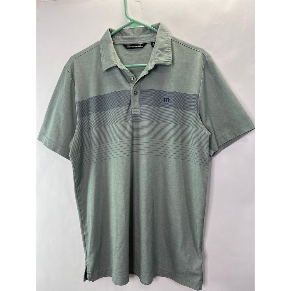 Travis Mathew Polo Shirt Pima Cotton Size Large Men's